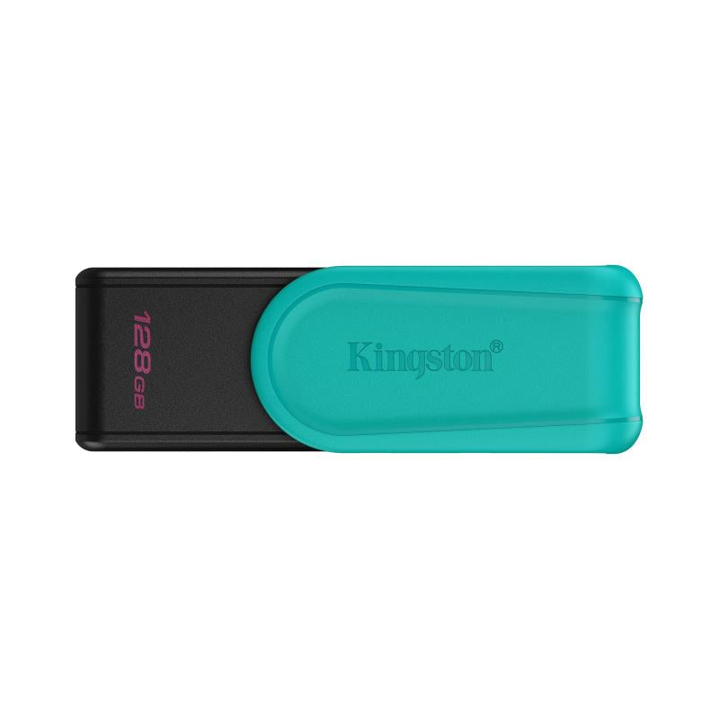 USB 3.2 Flash Disk Kingston Exodia S DTXS USB A 128GB Μαύρo-Τιρκουάζ
