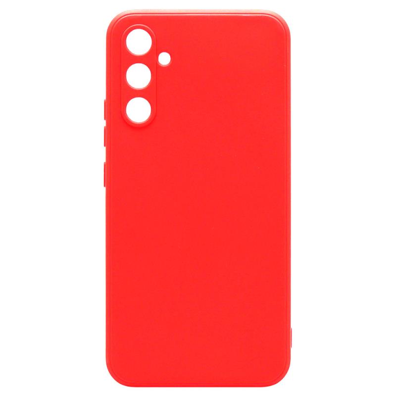 Θήκη Soft TPU inos Samsung A346 Galaxy A34 5G S-Cover Κόκκινο
