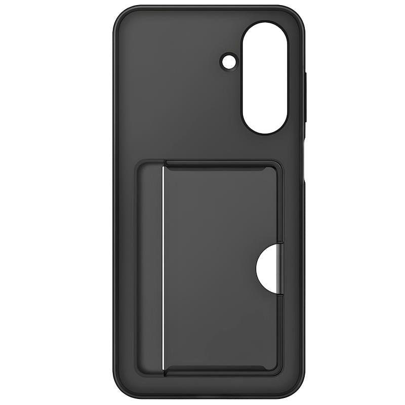 Θήκη Σιλικόνης Samsung EF-OA176TBE A176 Galaxy A17 5G με Card Slot Μαύρο