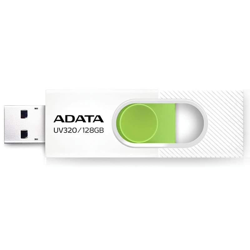 USB 3.2 Flash Disk Adata UV320 USB A 128GB Λευκό