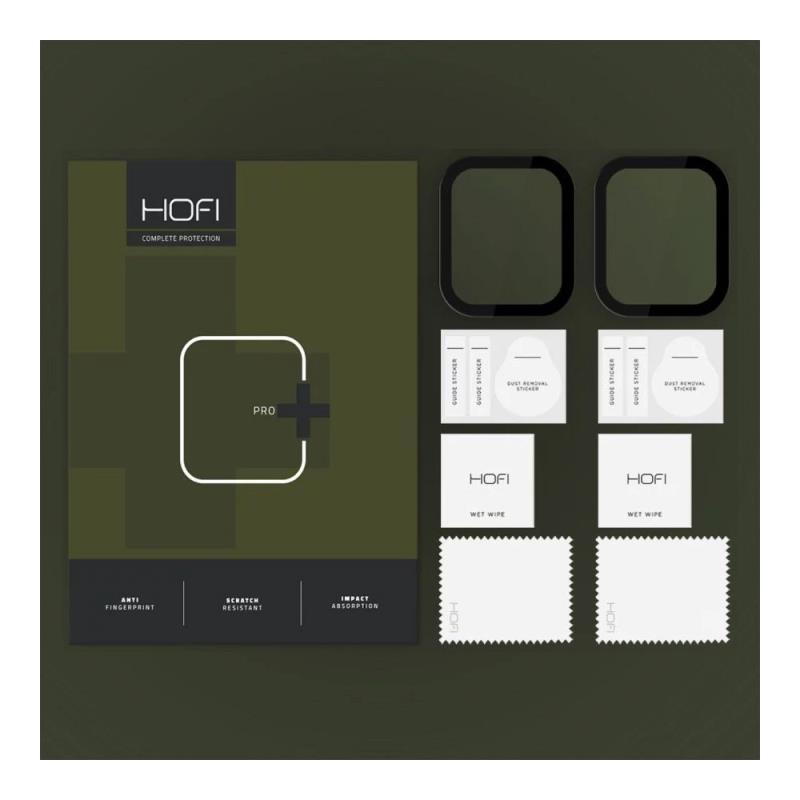 Hybrid Nano Glass Hofi Pro+ Apple Watch 10/ 11 46mm Μαύρο (2 τεμ.)