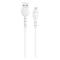 Καλώδιο Σύνδεσης USB 2.0 Devia EC406 USB A σε Lightning 12W 1m Kintone Eco-Friendly Λευκό