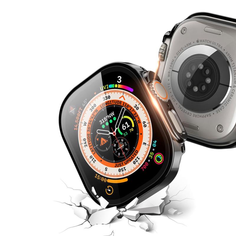 Θήκη PC Dux Ducis Hamo Metallic Apple Watch Ultra 1/ 2/ 3 49mm Μαύρο