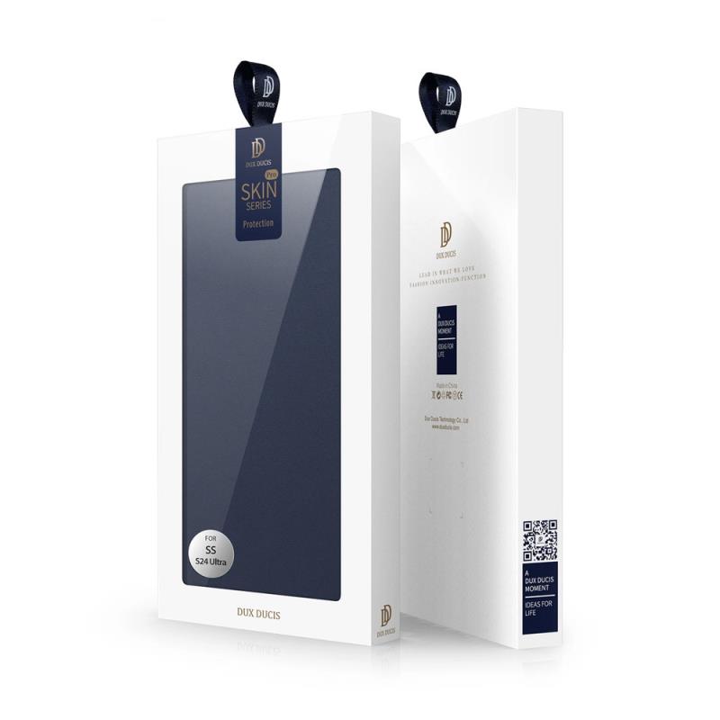 Θήκη Flip Dux Ducis Samsung Galaxy S24 Ultra 5G Skin Pro Μπλε