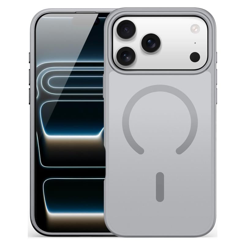 Θήκη TPU & PC Dux Ducis Apple iPhone 17 Pro Magnetic MagSafe (Open Ring Version) Yind Γκρι