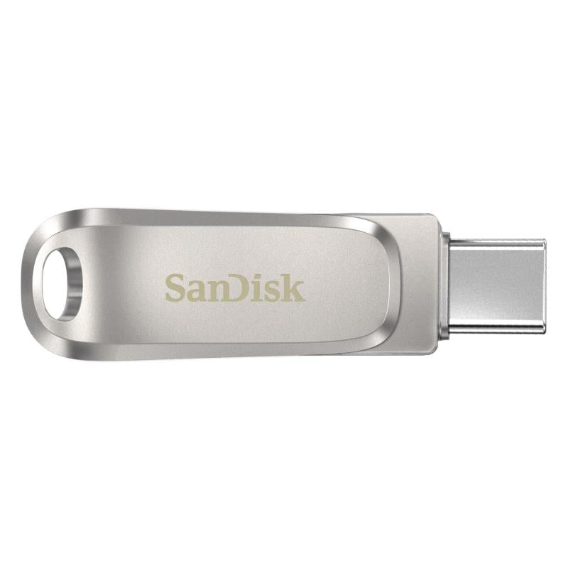 USB 3.2 Flash Disk SanDisk SDDDC4 Ultra Luxe Dual Drive USB A & USB C 32GB 150MB/s Ασημί