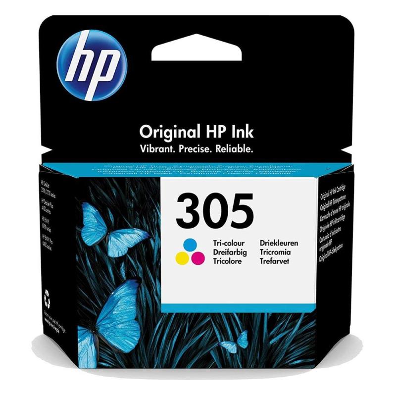 Μελάνι HP Inkjet No.305 3YM60AE Tri-Colour