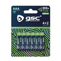 Μπαταρία GSC Alkaline EcoPlus AAA LR03 (6 τεμ.)