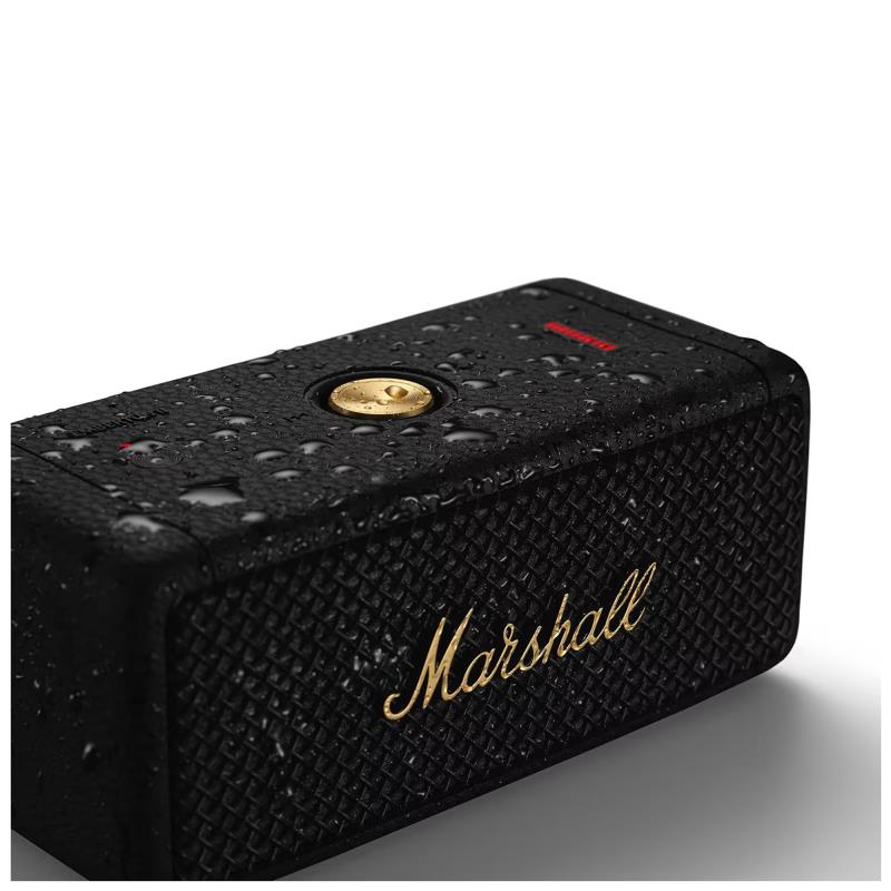 Φορητό Ηχείο Bluetooth Marshall Emberton II Μαύρο-Χρυσό