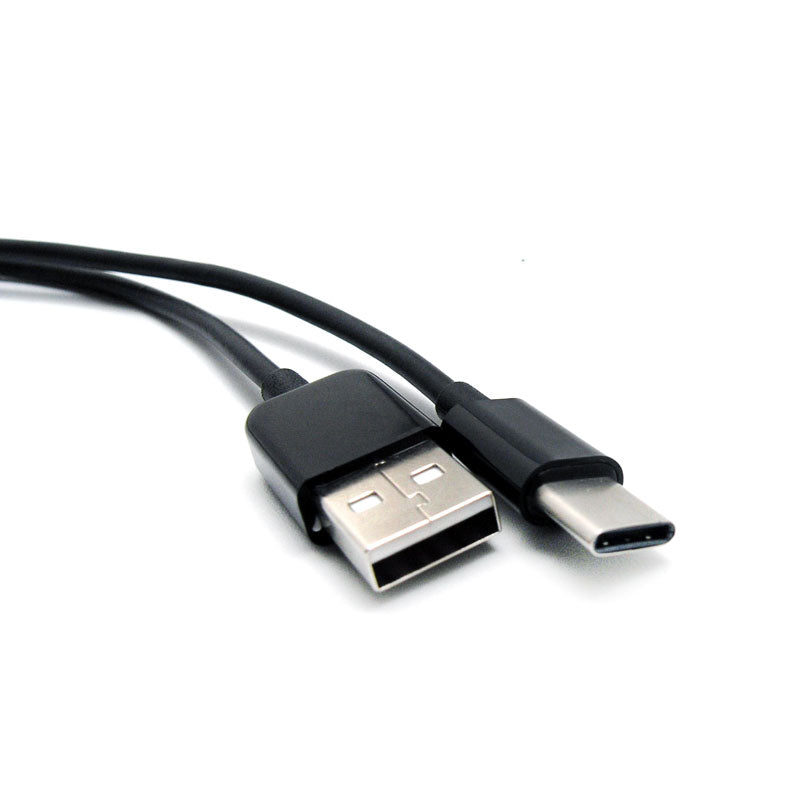 Καλώδιο Σύνδεσης USB 2.0 USB A σε USB C 15W 1m Μαύρο (Ασυσκεύαστο)