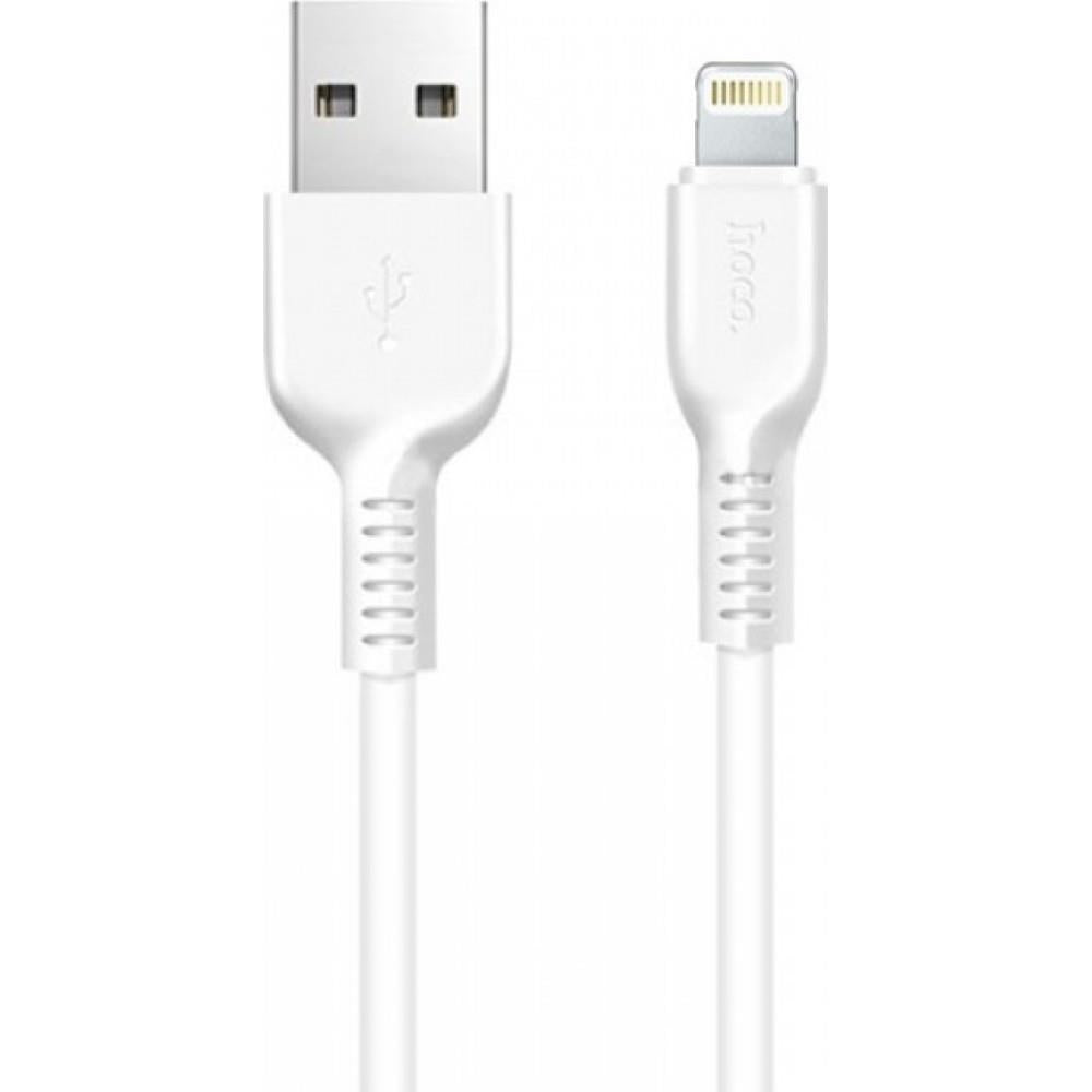 HOCO X20 FLASH ΚΑΛΩΔΙΟ LIGHTNING ΦΟΡΤΙΣΗΣ &amp; DATA 2m, WHITE