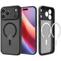 Θήκη TPU & PC Spigen Apple iPhone 18 Pro Max/ 17 Pro Max MagSafe Ultra Hybrid Frost Μαύρο