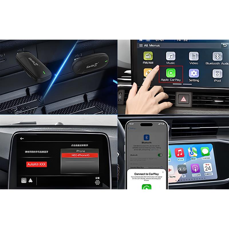 Ασύρματος Προσαρμογέας Carlinkit AIR X2 Apple Carplay/ Android Auto Μαύρο