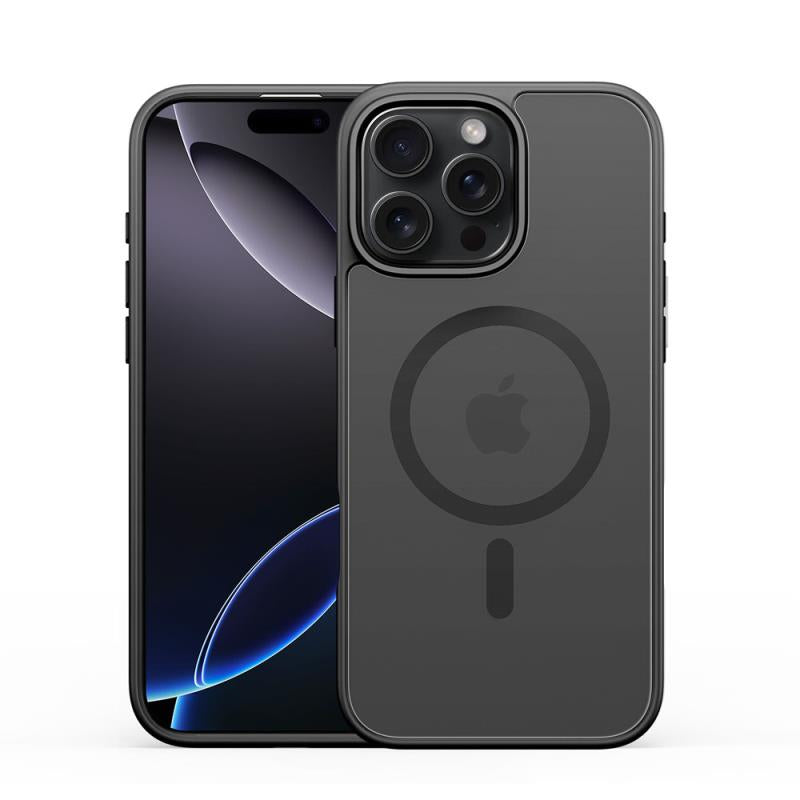 Θήκη TPU & PC Dux Ducis Apple iPhone 16 Pro Magnetic MagSafe Yind Μαύρο