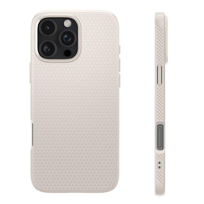 Θήκη Soft TPU Spigen Liquid Air Apple iPhone 16 Pro Max Τιτάνιο