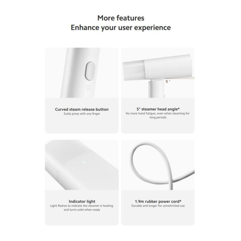 Ατμοκαθαριστής - Σίδερο Ατμού Xiaomi BHR8269EU 1300W Λευκό