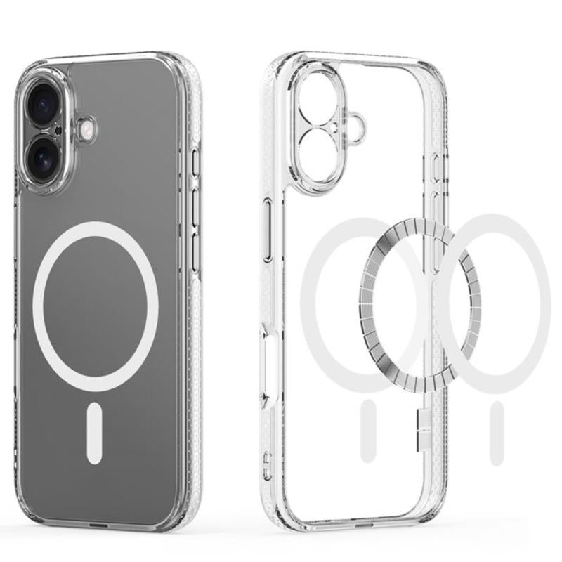 Θήκη TPU & PC Dux Ducis Apple iPhone 17 Magnetic MagSafe Clin Διάφανο