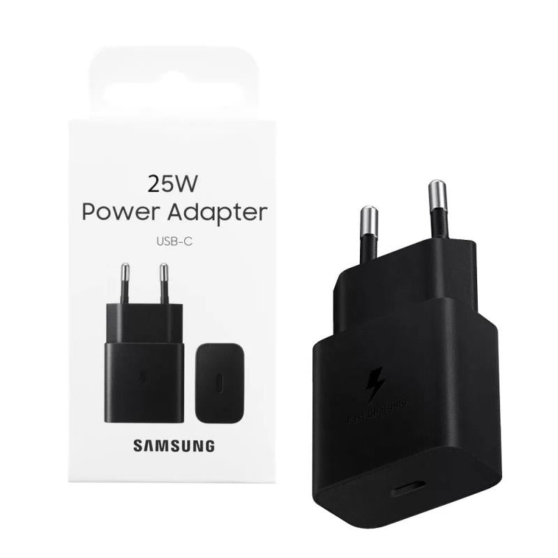 Φορτιστής Ταξιδίου Ταχείας Φόρτισης Samsung EP-T2510NBEG με Έξοδο USB C GaN PD 25W 3A Μαύρο