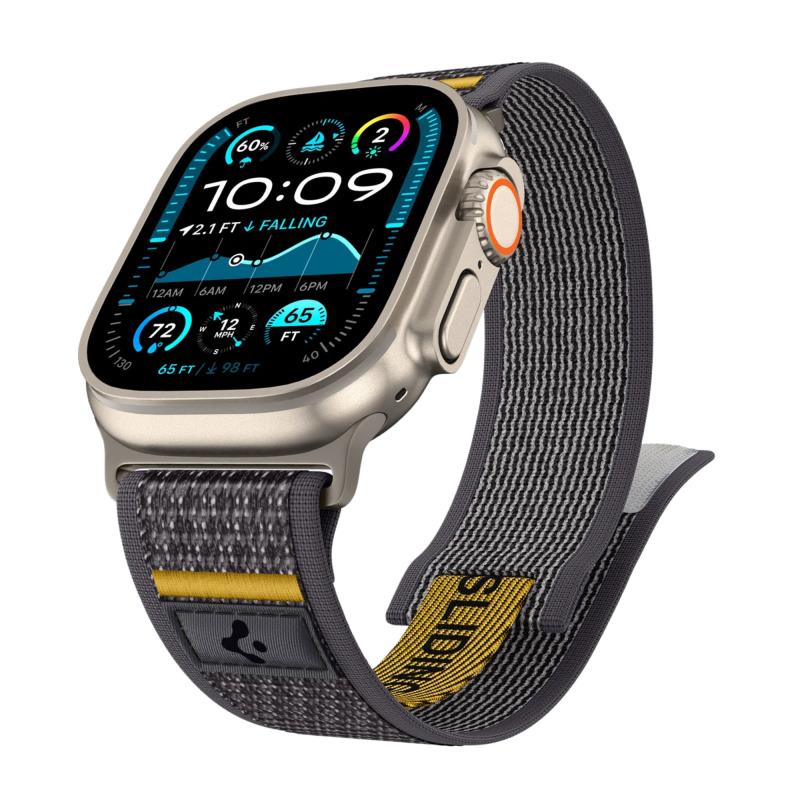 Λουράκι Spigen Athlex Air Apple Watch (44/ 45/ 46/ 49mm) Active Γκρι