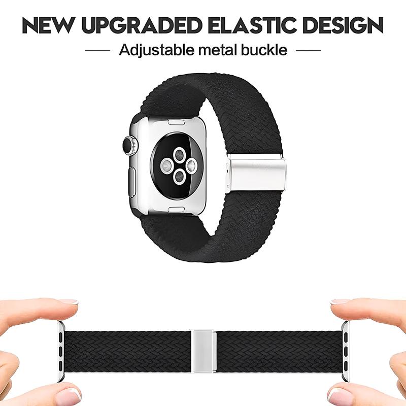 Λουράκι Flexible Fiber για Apple Watch 42/ 44/ 45/ 46/ 49mm Μαύρο (Ασυσκεύαστο)
