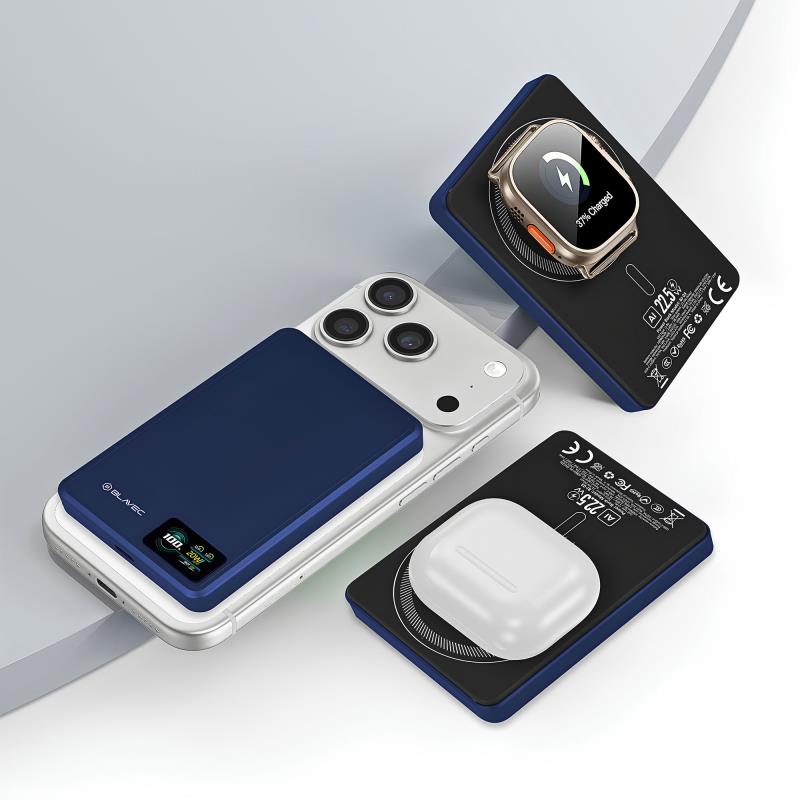 Φορτιστής Ανάγκης Blavec BJ-03 22.5W 10000mAh 3 σε 1 Magnetic Μπλε