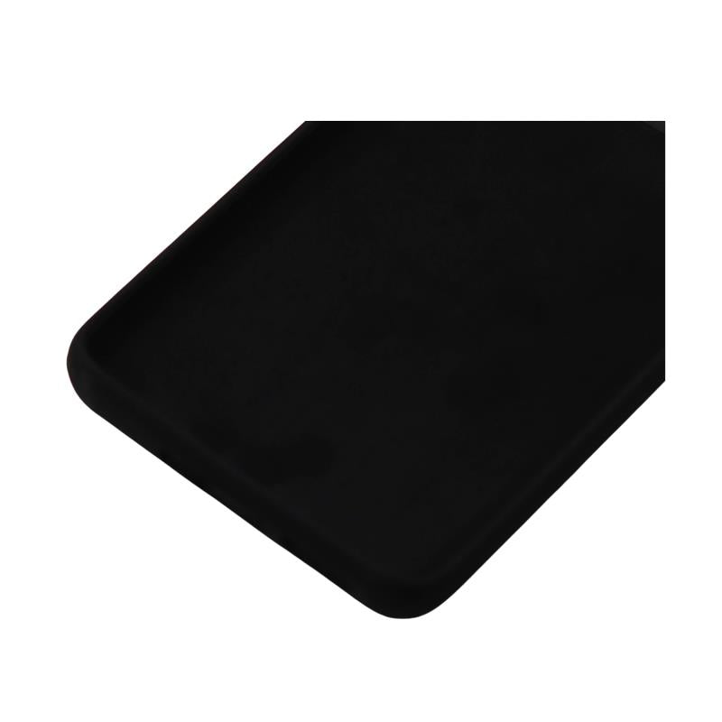 Θήκη Liquid Silicon inos Xiaomi Redmi Note 14 Pro 4G Velvet Μαύρο
