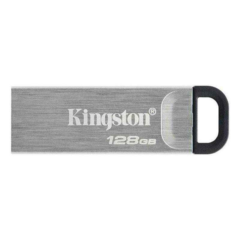 USB 3.2 Flash Disk Kingston Kyson DTKN USB A 128GB Ασημί