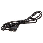 Καλώδιο Τροφοδοσίας GSC AC006 2x0.75mm για Notebooks 1.5m Μαύρο