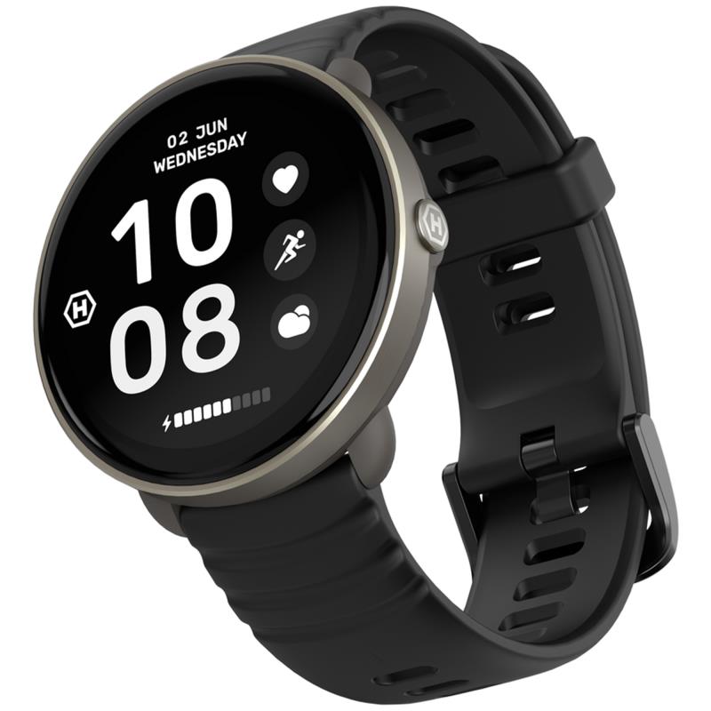 Smartwatch Hammer Watch Ventus 1.32" Σκούρο Γκρι