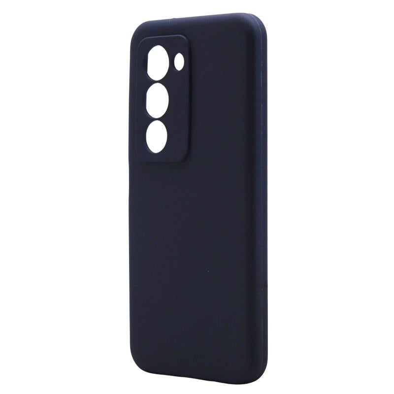 Θήκη Liquid Silicon inos Xiaomi Redmi 15 4G/ 15 5G Velvet Σκούρο Μπλε