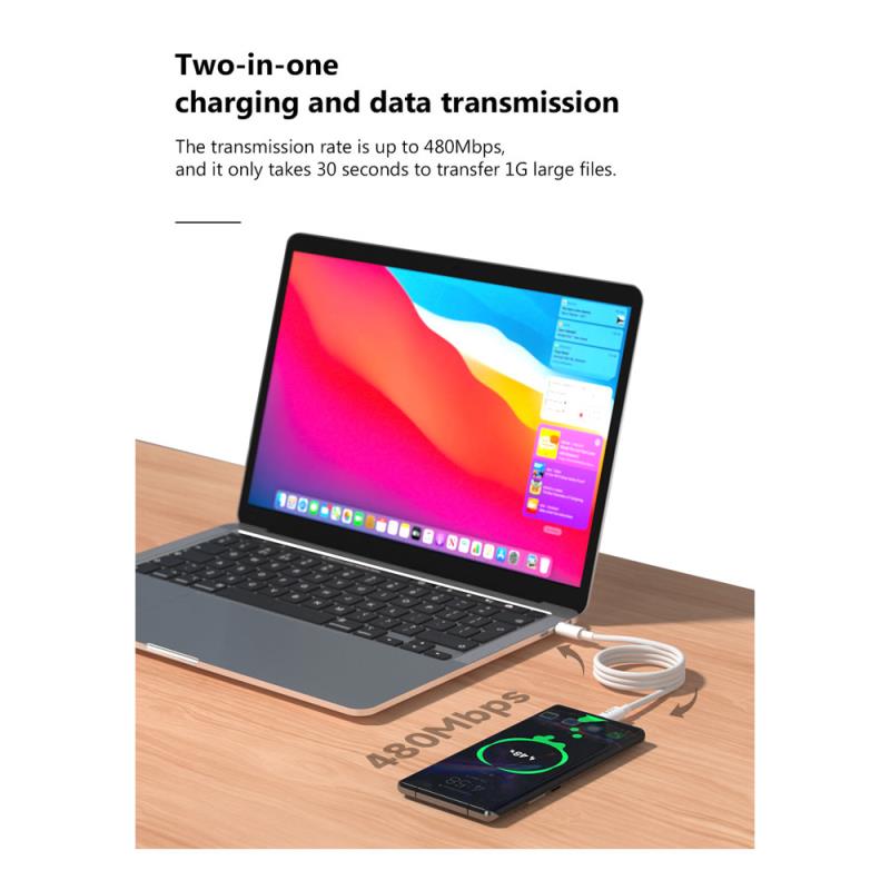 Καλώδιο Σύνδεσης USB 2.0 Devia EC042 USB C σε USB C PD 60W 2m Smart Λευκό