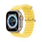 Λουράκι Σιλικόνης Dux Ducis OceanWave Bracelet Apple Watch (38/ 40/ 41/ 42mm) Κίτρινο