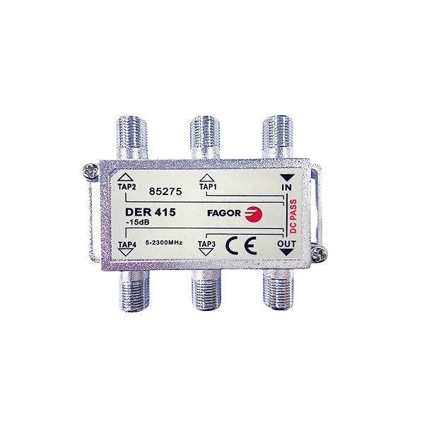 Fagor Tap-off 15dB 4 εξόδων DER 415
