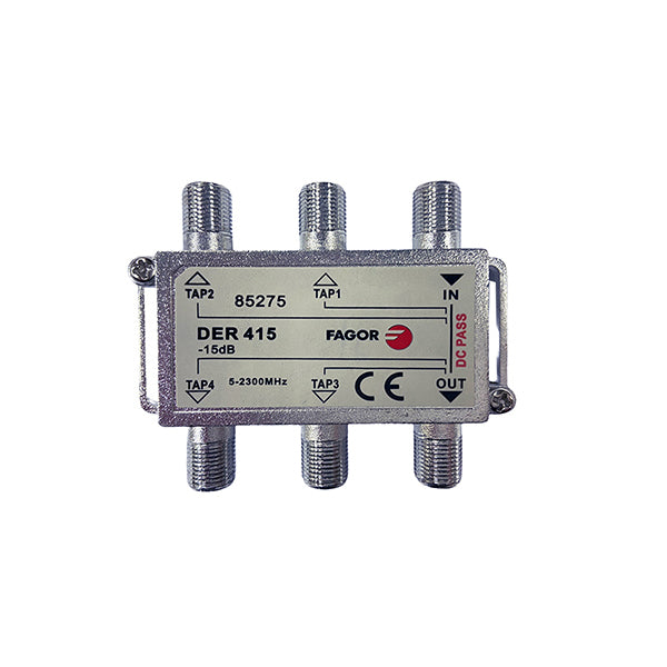 Fagor Tap-off 15dB 4 εξόδων DER 415
