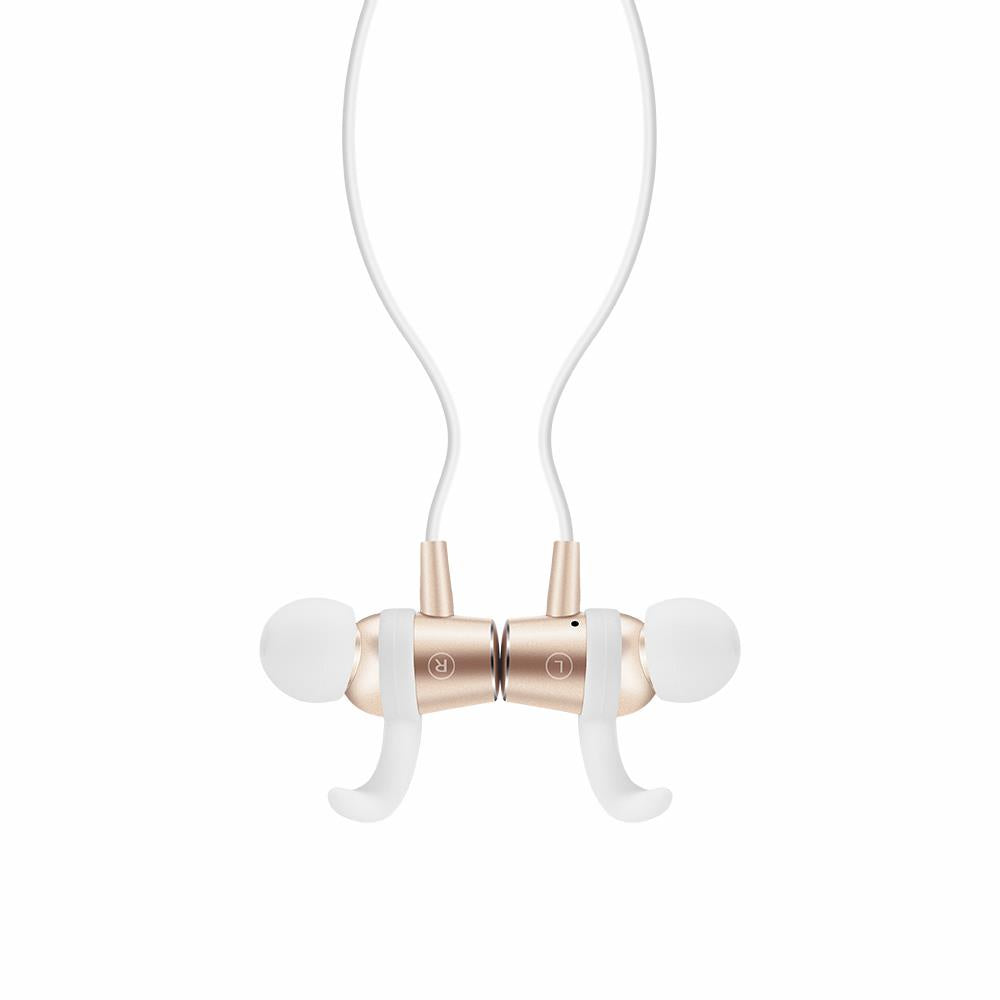 WESDAR R22 BLUETOOTH HEADPHONES, ΛΕΥΚΟ-ΧΡΥΣΟ