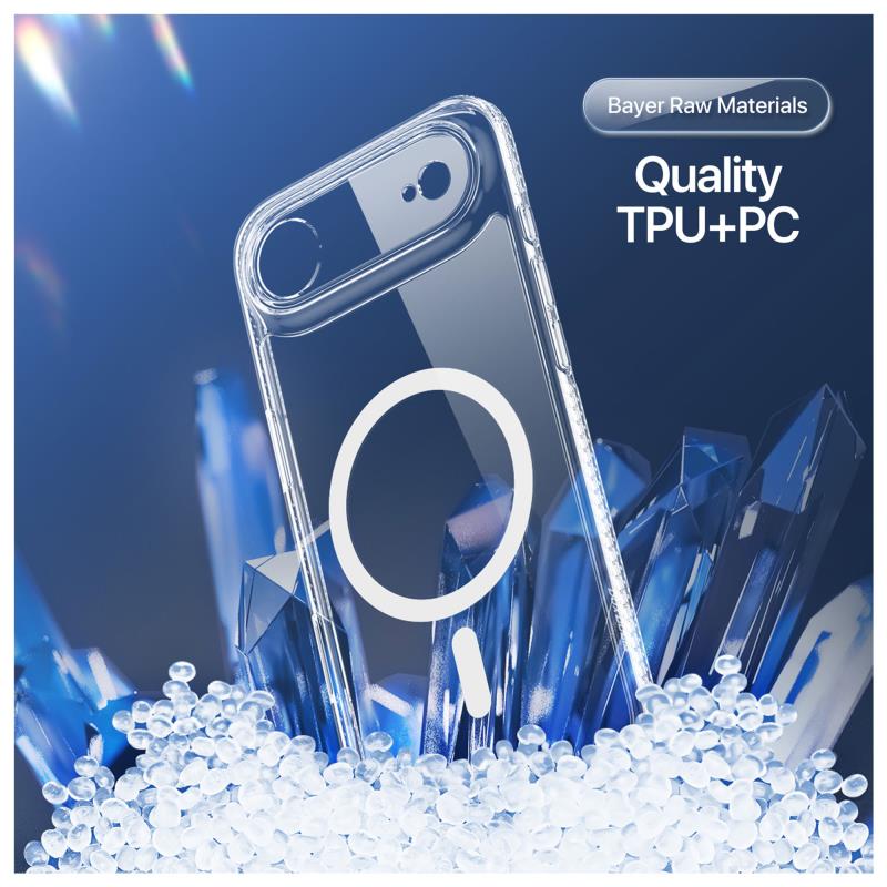 Θήκη TPU & PC Dux Ducis Apple iPhone Air Magnetic MagSafe Clin Διάφανο