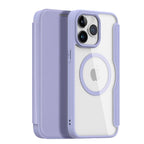 Θήκη Flip Dux Ducis Apple iPhone 15 Pro Max Wallet Skin X Pro Μωβ