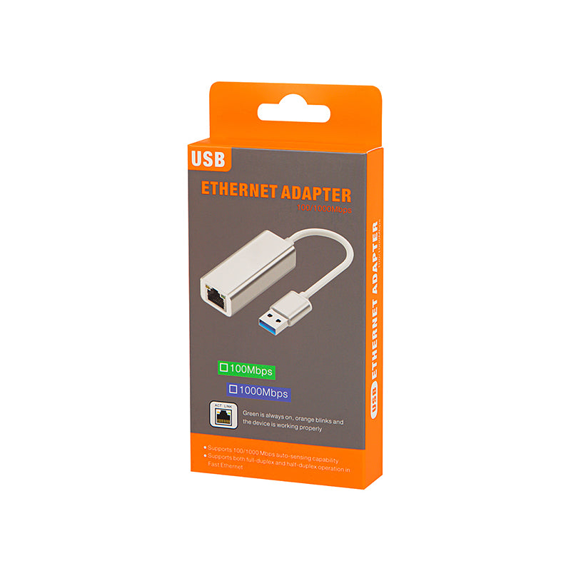 Αντάπτορας USB 3.0 - RJ45 LAN 10/100/1000Mbps K-04