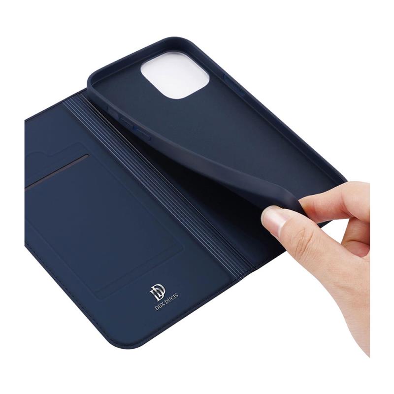 Θήκη Flip Dux Ducis Apple iPhone 13/ 14 Skin Pro Μπλε