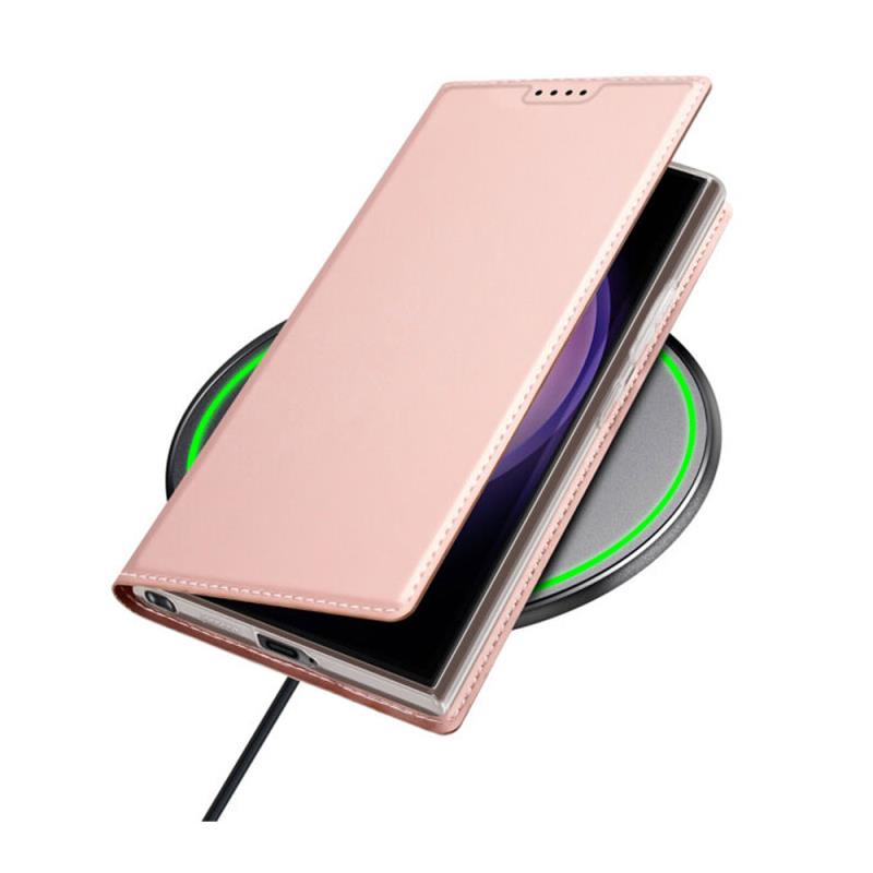 Θήκη Flip Dux Ducis Samsung Galaxy S24 Ultra 5G Skin Pro Ροζ