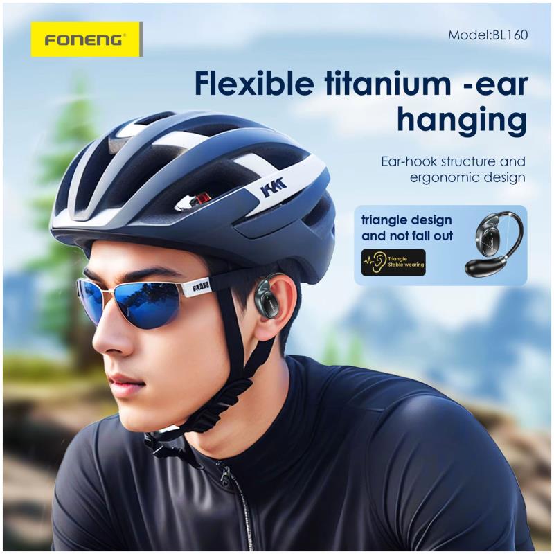 True Wireless Ακουστικά Bluetooth Foneng OWS BL160 Μαύρο