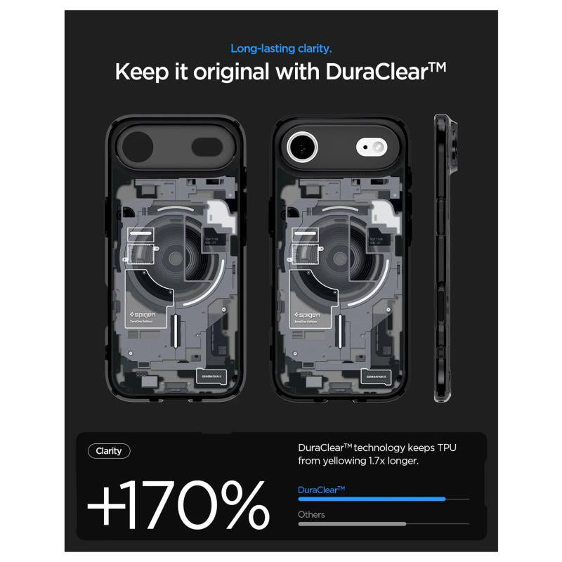 Θήκη TPU & PC Spigen Ultra Hybrid Mag Magsafe Apple iPhone Air Zero One Μαύρο
