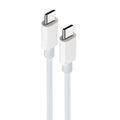 Καλώδιο Σύνδεσης USB 2.0 Maxlife MXUC-05 USB C σε USB C PD 20W 1m Λευκό