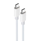 Καλώδιο Σύνδεσης USB 2.0 Maxlife MXUC-05 USB C σε USB C PD 20W 1m Λευκό