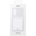 Θήκη Σιλικόνης Samsung EF-OA376TJE A376 Galaxy A37 5G με Card Slot Ανοικτό Γκρι