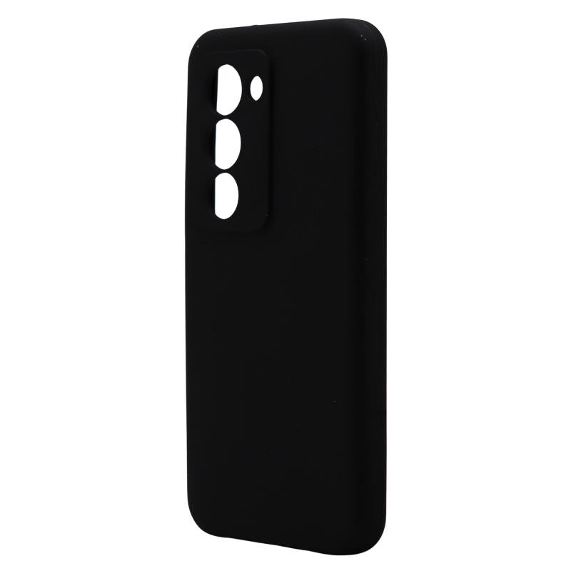 Θήκη Liquid Silicon inos Xiaomi Redmi 15 4G/ 15 5G Velvet Μαύρο