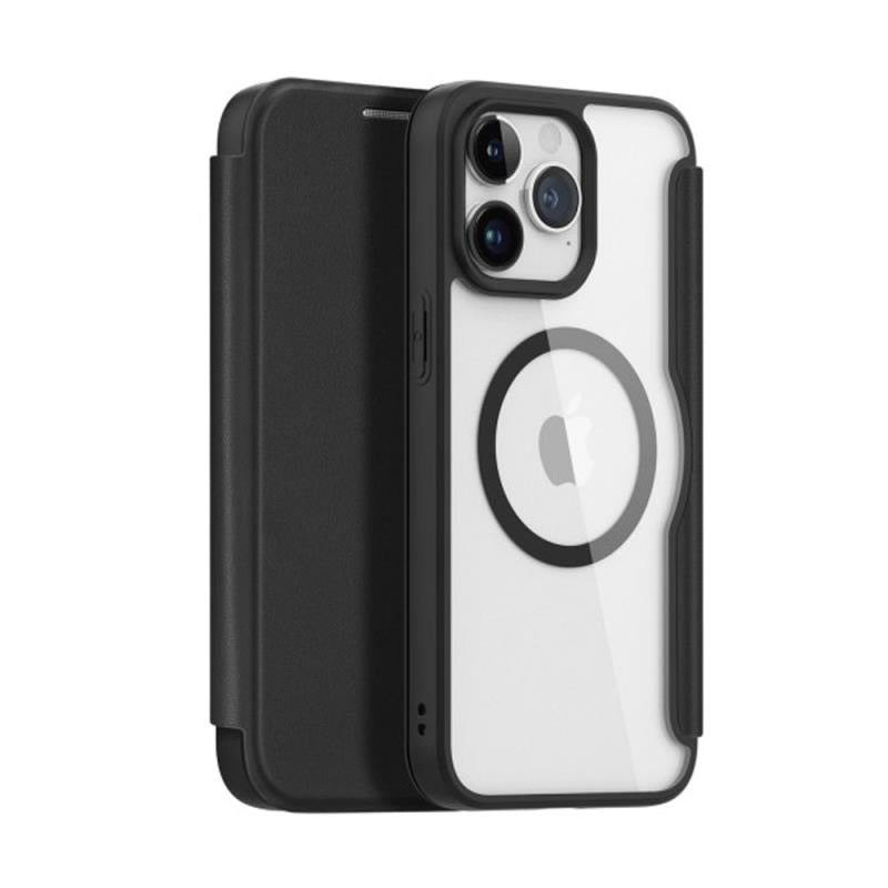Θήκη Flip Dux Ducis Apple iPhone 15 Pro Max Wallet Skin X Pro Μαύρο