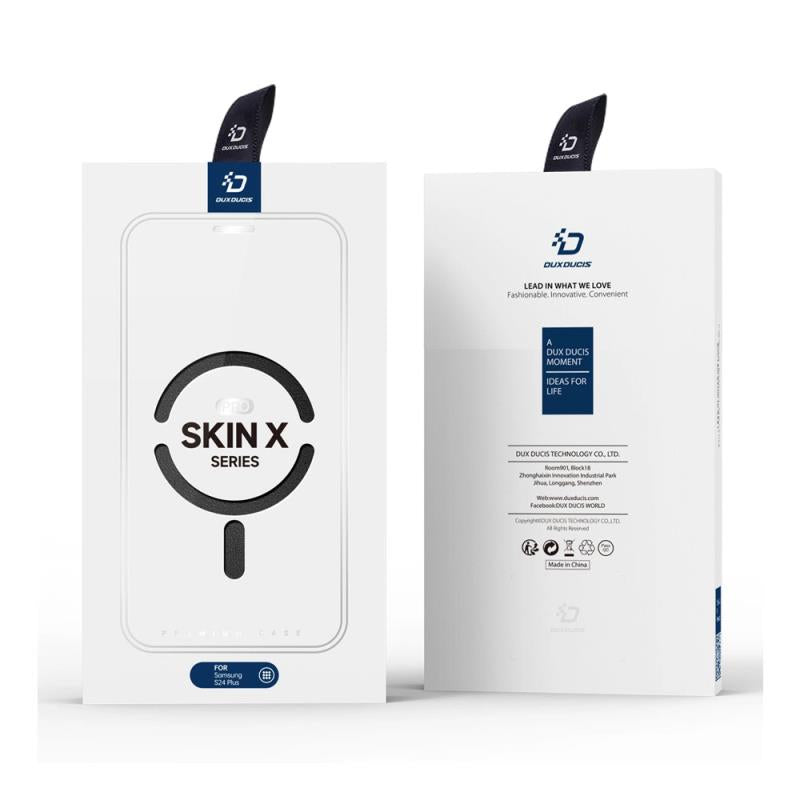 Θήκη Flip Dux Ducis Samsung Galaxy S24 5G Magnetic Wallet με Stand Skin X Pro Μαύρο