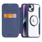 Θήκη Flip Dux Ducis Apple iPhone 15 Wallet Skin X Pro Μπλε