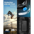Θήκη Soft TPU Spigen Samsung Galaxy A57 5G Rugged Armor Μαύρο